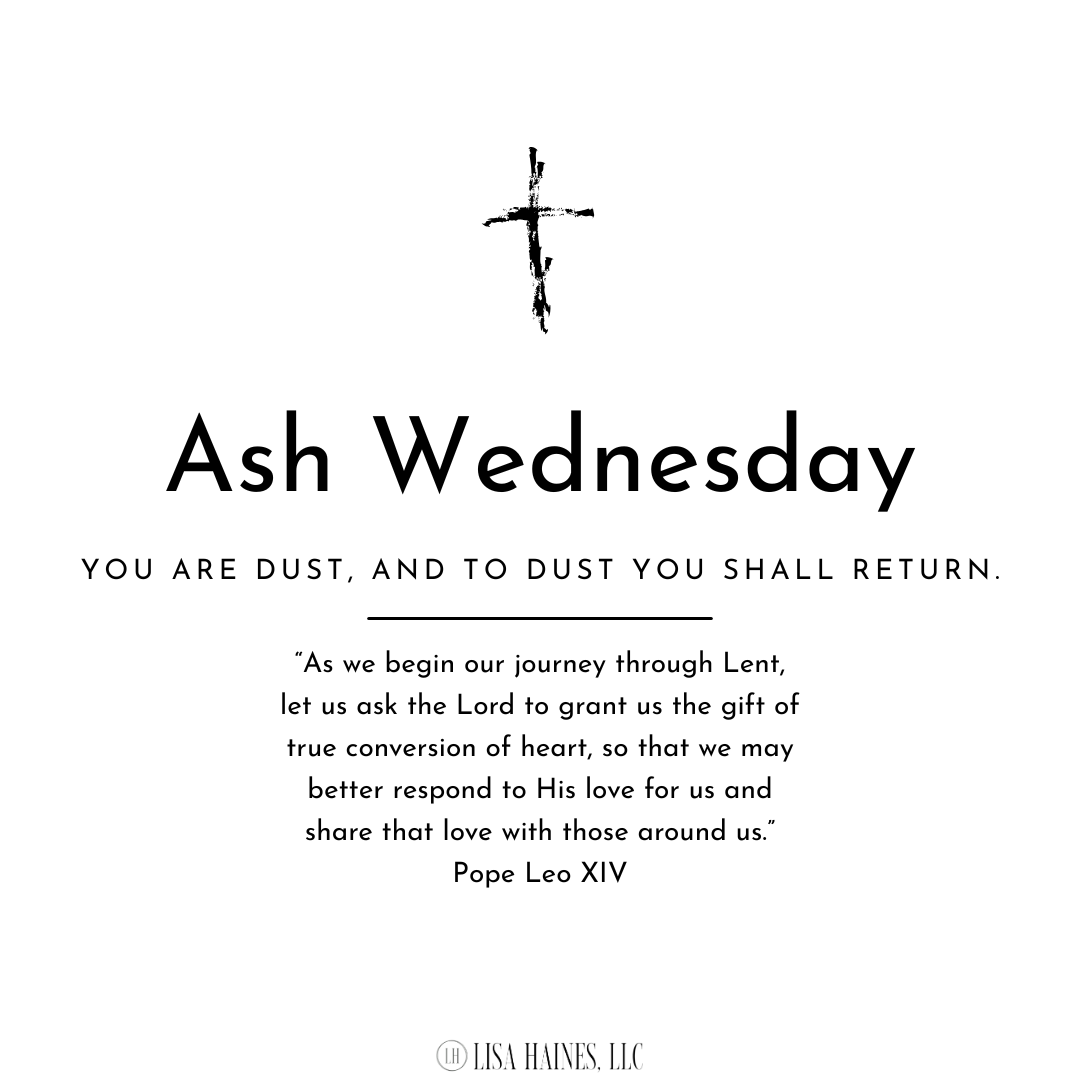 Ash Wednesday 2026