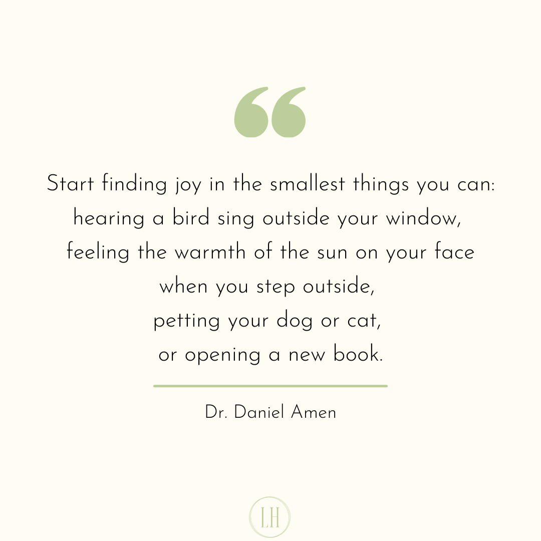 Dr. Daniel Amen Quote