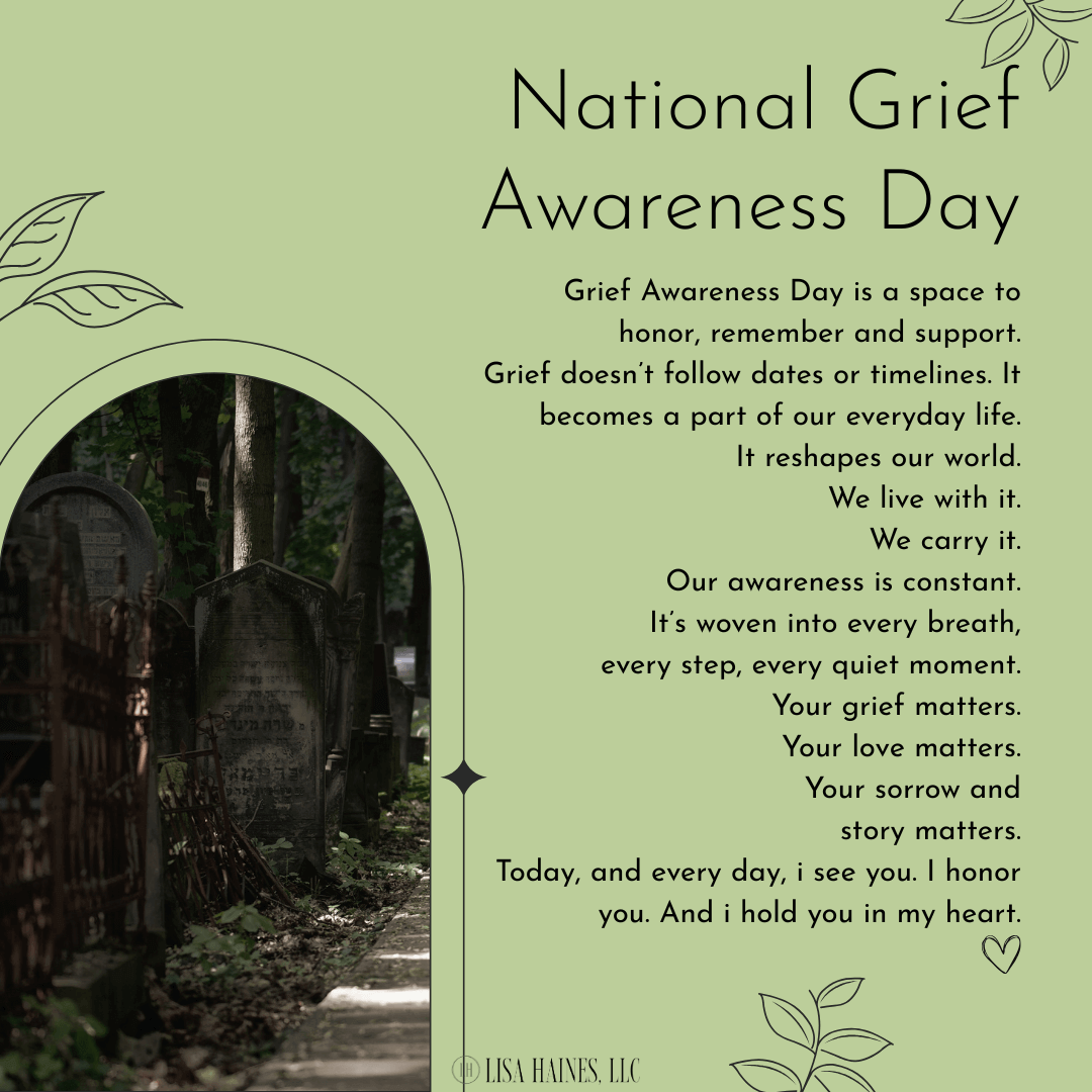 Grief Awareness Day 2025