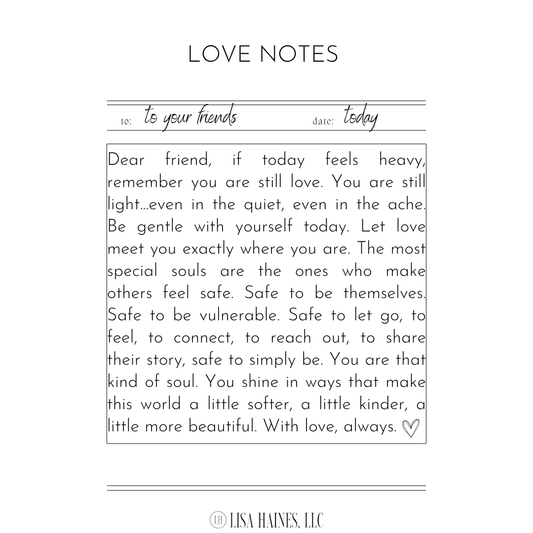 LOVE NOTES - 31926