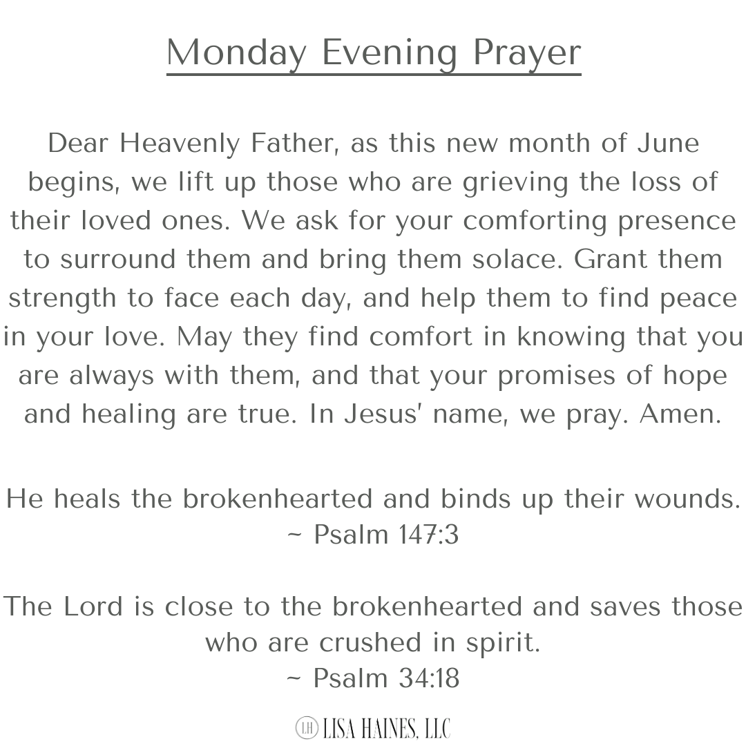 Monday Evening Prayer 62
