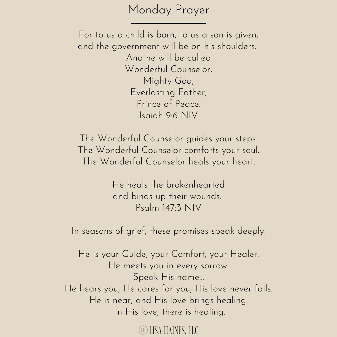 Monday Prayer 128
