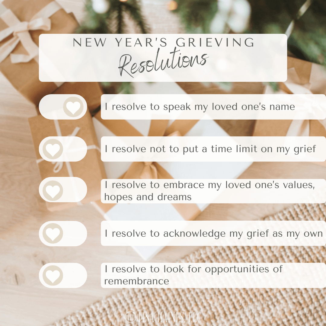 New Year's Grieving Resolutions - 2024