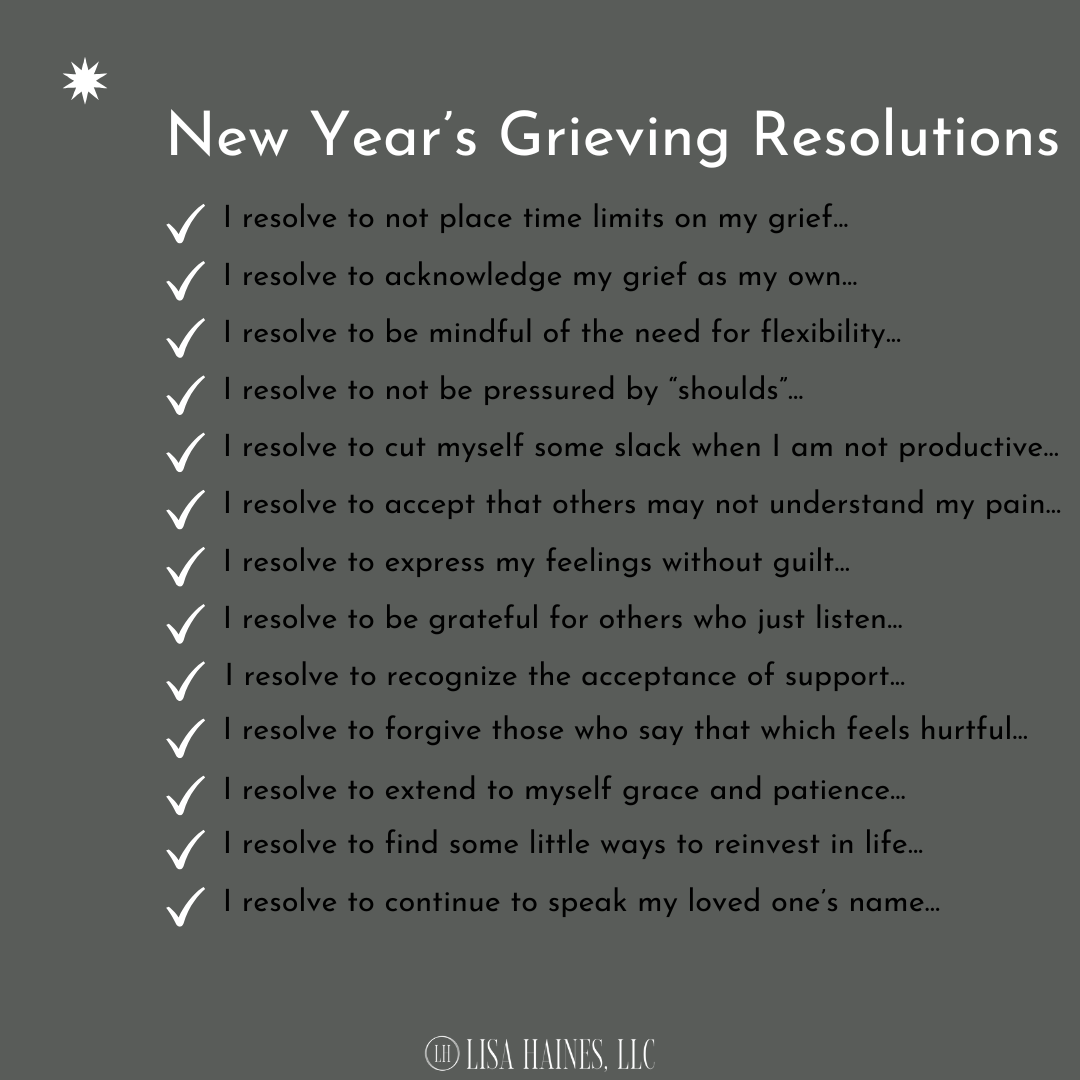 New Year's Grieving Resolutions 2026