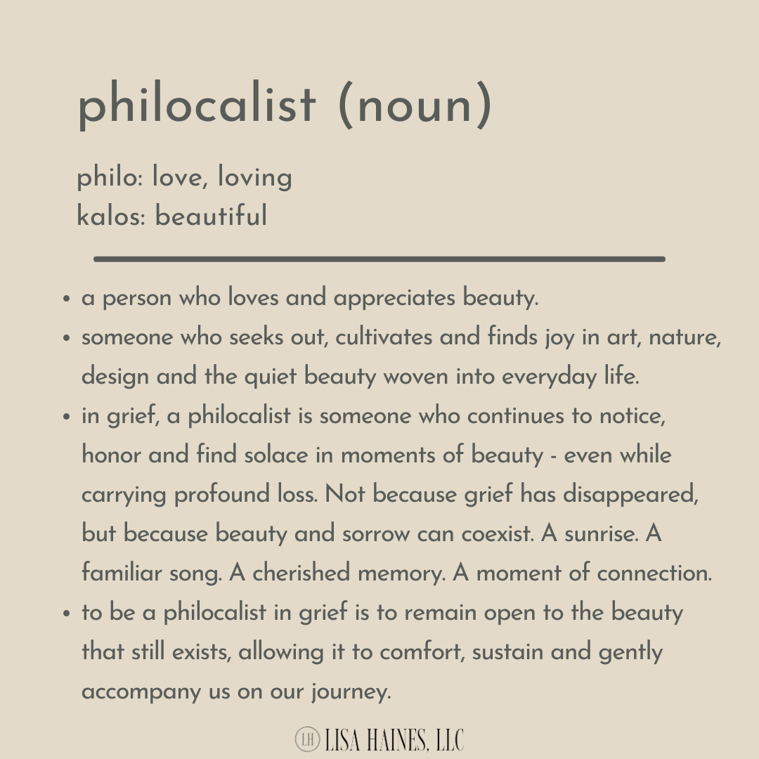 Philocalist Definition