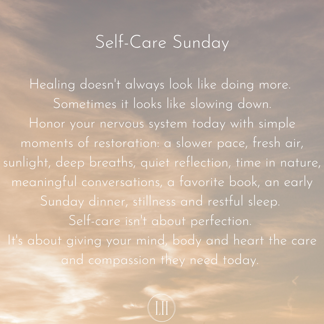 Self-Care Sunday 712