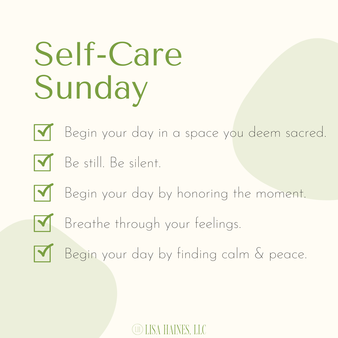 Self Care Sunday 814
