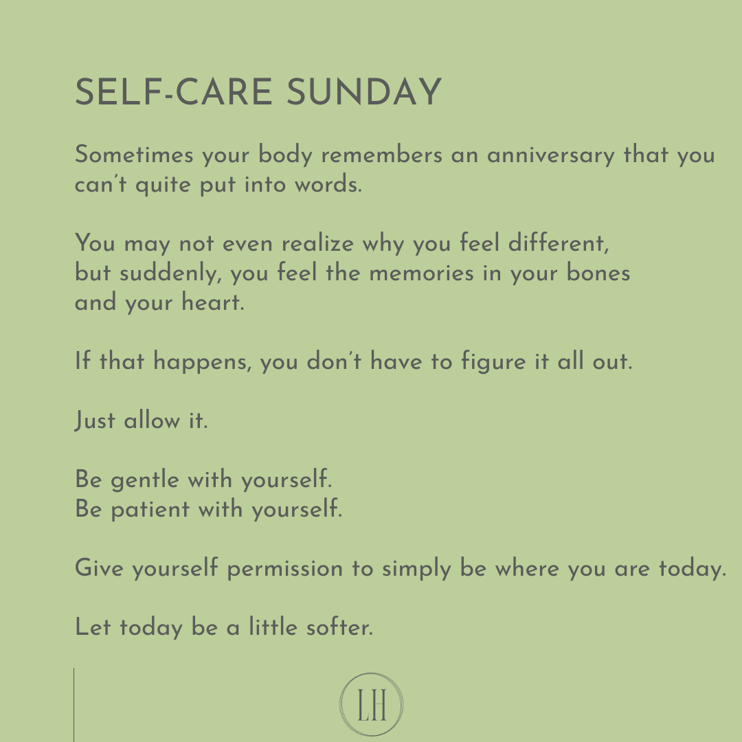 Self Care Sunday 927