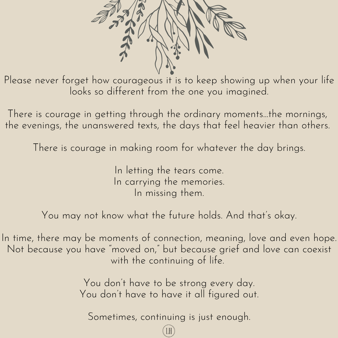 The Courage to Keep Showing Up