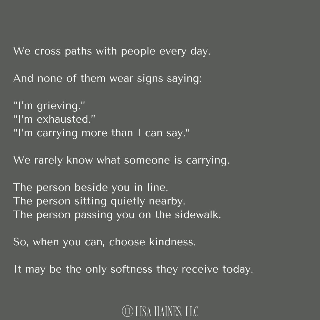 What We Carry